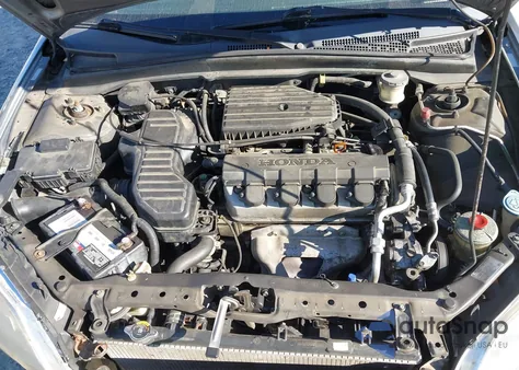 2004 Honda Civic Lx из США, поврежденный, VIN 2HGES16564H604776